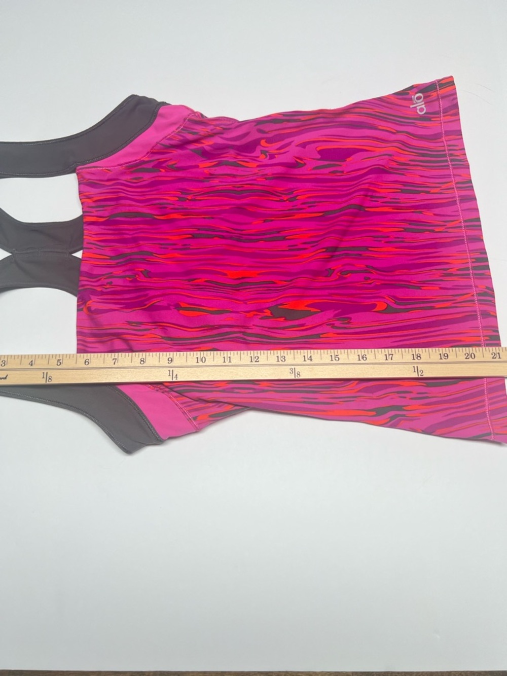 ALO YOGA Racerback Tank Top Women Small Pink Purple Athletic Workout Yoga Top - Picture 9 of 12